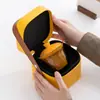 Juego de té de viaje para regalo de empresa, taza exprés, una tetera, tres tazas, tazón portátil con tapa, juego pequeño para exteriores, traje de Kung Fu de alta gama