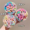 Elásticos de Cabelo Coloridos Tipo Toalha para Meninas, Elásticos de Alta Elasticidade para Bebês, Elásticos que Não Danificam o Cabelo, Acessórios de Cabelo