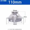 Ingeniería de Ventilación Entrada de Aire Fresco Cocina Boquilla Esférica Ajustable Campana Extractora Sistema de Aire Fresco Suministro de Aire Difusor de Aire de Acero Inoxidable