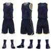 Uniforme de equipo de entrenamiento de competición al por mayor de velocidad, impresión de camiseta de baloncesto estadounidense, uniforme de baloncesto con número de impresión, traje para estudiantes universitarios de verano masculinos