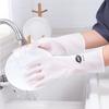 Luvas de Lavar Louça Domésticas Nitrila Brancas Lavanderia Impermeável Plástico Borracha Limpeza Doméstica Finas Cozinha Femininas