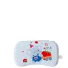 Almofada infantil de veludo de leite, design de desenho animado, travesseiro de memória modelador para bebês e crianças pequenas, travesseiro para soneca de bebê para jardim de infância, núcleo de travesseiro de espuma de memória