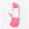 Nuevos Calcetines de Mujer para Primavera y Verano Antideslizantes Coloridos Falsos Invisibles Moda Trendy Europea y Americana Calcetines Invisibles de Tobillo Coloridos Combinación de Colores