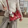 Bolso de moda de alta gama con patrón tejido para mujer, nuevo modelo 2026, versátil para el trabajo, bolso cruzado, bolso de hombro, bolso para el antebrazo, bolso de mano