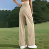 Pantalones Casuales Rectos Holgados de Verano para Mujer Tallas Grandes Transpirables de Secado Rápido para Correr, Entrenamiento, Fitness