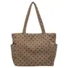 Bolso Tote de Lunares Transfronterizo Moda Femenina Casual para el Trabajo Bolso de Hombro Único Versátil Diario Gran Capacidad Simple