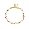 Europa y Estados Unidos moda personalidad transfronteriza barroco ojo de diablo color femenino ojo maligno pulsera joyería al por mayor