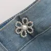 Botón de Mariposa para Cintura Ajustable para Tallas de Pantalones, Hebilla Mágica para Cintura para Apretar la Pretina, Botón Elástico para Fijar la Pretina