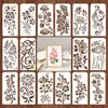 Molde de Flor de Relieve para Pared Decoración DIY Mariposa 3D Yeso Decoración Suave Impresión de Planta Francesa Tablero Hueco
