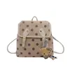 Mochila de lunares estilo coreano para mujer, nuevo modelo 2026, gran capacidad, gamuza, ligera, adecuada para ir al trabajo, uso estudiantil, clase y viajes