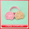 Grupo Bruxa Caçadora Molde de Biscoito Cabeça de Gato Grande Desenho Animado 3D Molde de Biscoito Mira Biscoitos Impressos Simulação de Argila DIY