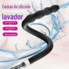 Arruela de Silicone para Contas Aspersor de Quintal Arruela de Enema Ânus Intestinal Vaginal Limpador Irrigador C649