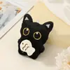 Pingente de Boneca de Pelúcia Desenho Animado, Boneca de Gato Fofa e Adorável, Acessórios DIY, Acessórios de Brinquedo de Pelúcia