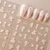 Redanco5D Repujado Popular Pegatina para Uñas San Valentín Flecha de Cupido Pegatina Estéreo para Uñas Dr1620