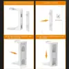 Parche Adhesivo para Estante de Baño, Estructura de Producto de Plástico con Adhesivo Sin Costuras, Diseño de Doble Gancho, Seguro y con Capacidad de Carga, Duradero y No Se Caerá