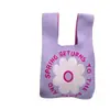 Sacola de Lembrança, Bolsa de Tricô, Bolsa de Tricô, Bolsa de Mão, Bolsa de Palha, Bolsa de Mão, Bolsa Feminina, Sacola de Presente, Bolsa Tote