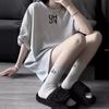 Verano Suelto Manga Corta Shorts Moda Wafflour Estilo Americano Retro Ropa Deportiva Traje Conjunto de Dos Piezas Casual Callejero para Mujer