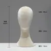 Suporte de Exibição de Cabeça de Manequim Adereços para Chapéus, Acessórios de Cabelo, Perucas, Brincos e Exibição de Joias, Pode Ser Usado para Fixar com Alfinetes e Cabeças de Manequim com Tecido Envolto em Espuma