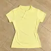Top Estilo Chino Nuevo Harajuku Cuello Qipao Botón de Rana Manga Corta Casual Camiseta Verano Delgado Estilo Básico Ropa para Mujer Venta al por Mayor