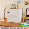 Armário Pequeno de Metal para Uso Doméstico, Armário com Senha para Quarto, Armário de Arquivos, Armário Pequeno de Metal para Mesa de Estudante, Armário para Dormitório de Meninas, Armário de Armazenamento