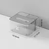 Caixa de lenços criativa para mesa de centro da sala, caixa de armazenamento multifuncional de mesa de luxo leve para controles remotos, caixa de lenços para mesa de cabeceira