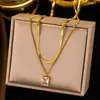 Collar con Colgante de Textura de Puntos y Diseño de Estrella de Mar, Best-Seller Transfronterizo Europeo y Americano, Simple, de Nicho, Personalizado, No se Desvanece, para Mujer