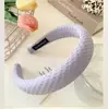 Diadema de Gama Alta para Mujer 2025 Nueva Diadema de Ala Ancha y Corona Alta Pasador Colorido Dopamina Tocado Versátil