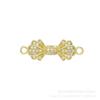 Fábrica fuente micro-incrustación accesorios de joyería de cobre accesorios de la serie DIY accesorios pulsera cuerda de mano accesorios chapado en oro de 18K