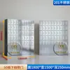 Gabinete de acero inoxidable para tazas, empleado de fábrica, estante para tazas de múltiples compartimentos, casillero de almacenamiento de taller, gabinete de almacenamiento de tazas de té para sala de descanso