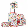 Equipaje de 18 pulgadas Maleta con ruedas para niños Venta al por mayor Caja de regalo Maleta de dibujos animados Maleta con ruedas universales Maleta de mano Mochila escolar