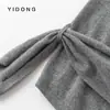 Malha lisa de 12 agulhas com bainha enrolada, design assimétrico, suéter de malha da moda, mistura de caxemira, caimento relaxado, acinturado, amigo da pele, estilo pullover, suéter feminino