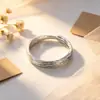 Marca Atemporal de los Años: Anillos Abiertos para Pareja, Minimalistas y de Alta Gama, Regalo de San Valentín, Suministro al por Mayor