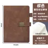 Hebilla vintage cuaderno a5 logo personalizado oficina de negocios b5 trabajo bloc de notas simple en stock venta al por mayor