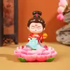 Set de Figurillas de Resina de Noble Dama de la Dinastía Tang Estilo Chino, Adorno Giratorio de Escritorio de Noble Dama de la Dinastía Tang Estilo Antiguo, Popular en Zonas Turísticas