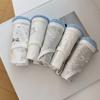 Categoría a Bebé Algodón Gris Azul 18 cm Entrepierna Extendida Ropa Interior Femenina Estilo Coreano 10A Entrepierna Antibacteriana Calzones para Niña Cómodos
