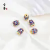 Cuentas de Barril con Mantra de Seis Palabras Cloisonné, Cuentas Sueltas Azul Quemado, Abalorios Hechos a Mano para DIY, Cuentas Espaciadoras de Color Esmalte, Accesorios para Pulseras y Collares