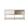 Gabinete auxiliar nórdico, gabinete auxiliar para apartamento pequeño, gabinete de almacenamiento para sala de estar, gabinete de revista simple, gabinete de almacenamiento para dormitorio, módulo de estantería combinado