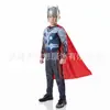 Disfraces de Superhéroe con Músculos para Niños Capitán América Hulk Spider-Man Wolverine Set de Cosplay