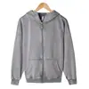 Sudadera con capucha y cremallera lavada retro estilo otoño e invierno nuevo para hombre y mujer, chaqueta top casual holgada