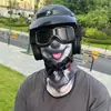 Máscara de Ciclismo de Seda Gelada com Tema Animal para Verão Transfronteiriça para Homens, Moto ao Ar Livre, Montanhismo, Pesca, Protetor Solar com Presilha para Orelha, Gola de Tecido para Pescoço Feminina