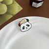 Broche Panda Novo INS Bonito Desenho Animado Pin Acrílico Atacado Emblema Pingente Pequena Barraca de Jóias