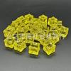 18mm Luminoso Fino Piscando Gelo Acrílico Quadrado Transparente Gelo DIY Acessórios Artesanais Gelo Luminoso