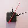 Reloj de cuarzo enmarcado de punto de cruz creativo, movimiento de reloj de pared con forma de corazón, accesorios DIY, núcleo de reloj electrónico de escaneo silencioso