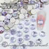Malha Redonda de 6mm Fundo Plano Forma Especial Materiais DIY Artesanais Nail Art Joias Diamante Nail Art Vestível Diamante Atacado