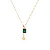 Collar de lujo exquisito de acero de titanio de moda para mujer, personalidad Joker, cadena simple para clavícula, temperamento de moda que no se desvanece, venta al por mayor de fabricantes