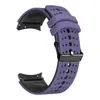 Correa de silicona transpirable de doble capa para pulsera Samsung Galaxy watch 65 44/43/47mm