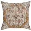 Nova Fronha Estilo Boho Retrô Almofada para Sofá Sala de Estar Escritório Linho Decoração de Casa