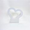 Bolso de flores Tanabata, caja de flores portátil hueca con forma de corazón para el Día del Maestro, caja de flores con forma de corazón, caja de papel para embalaje de flores