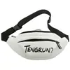Nueva bolsa de hombro promocional unisex para fitness transfronterizo, bolsa de pecho personalizable, riñonera impermeable para correr y deportes al aire libre