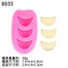 Comida Simulada Macarrão Nó de Alga Ovos Shumai Bolinhos Molde de Silicone Decoração de Bolo Fondant Argila Molde de Pinça